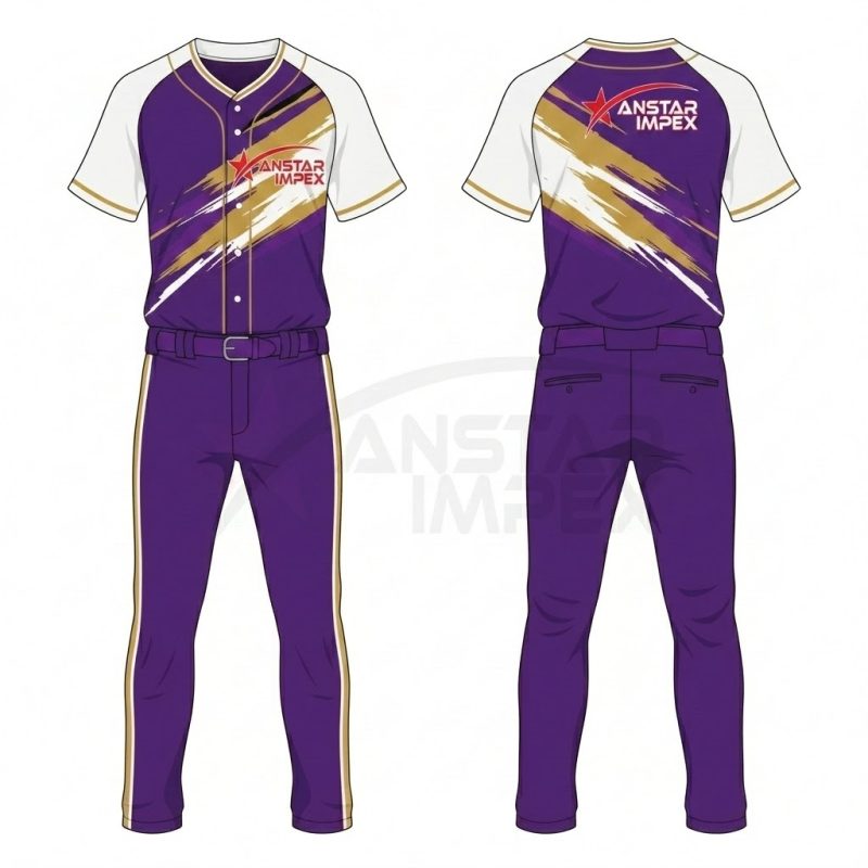 Custom Softball Uniform (ANS-SB-010) - Anstar Impex